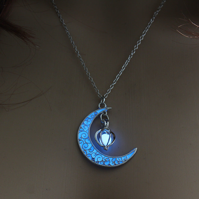 Pendente Luna luminescente