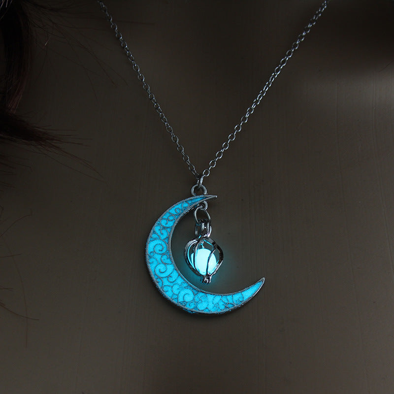 Pendente Luna luminescente