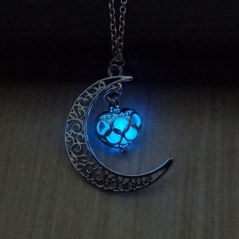 Pendente Luna luminescente