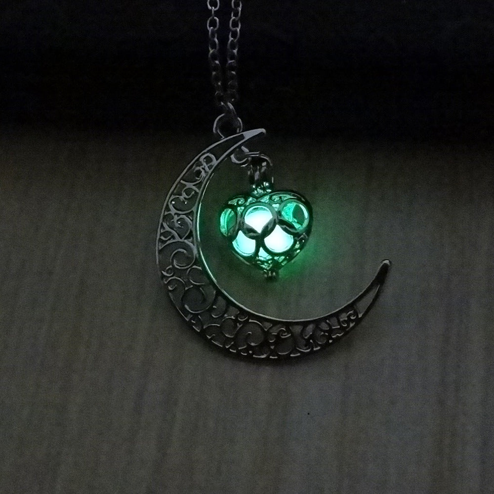 Pendente Luna luminescente
