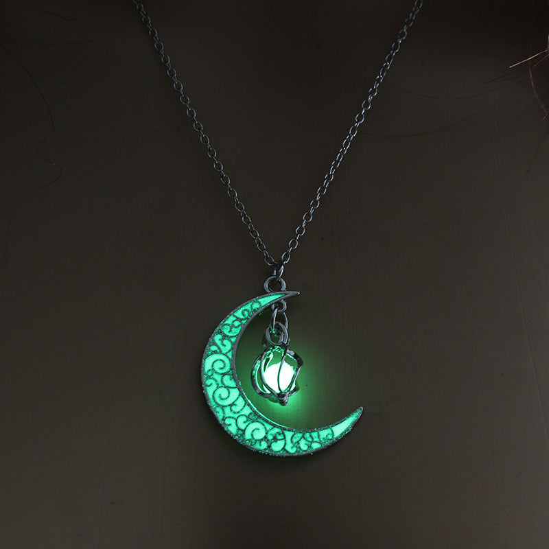 Pendente Luna luminescente