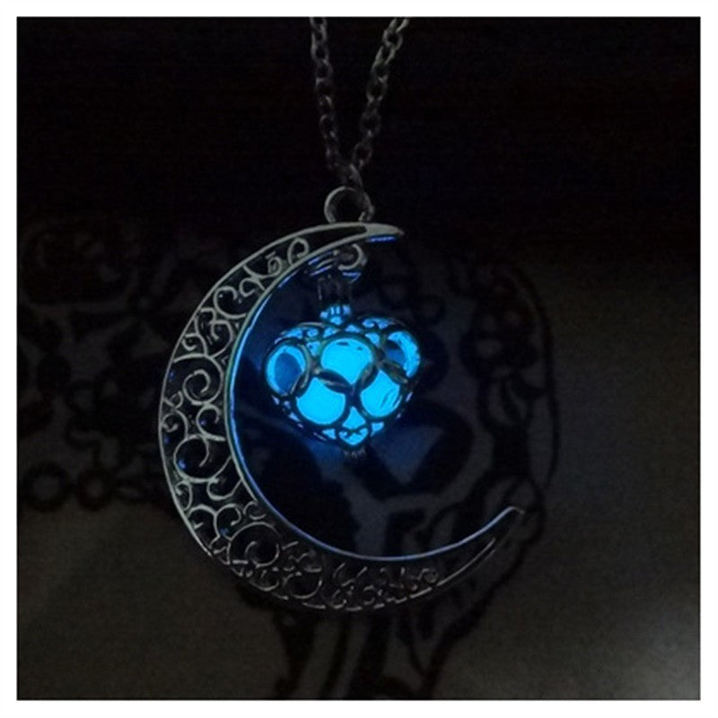 Pendente Luna luminescente